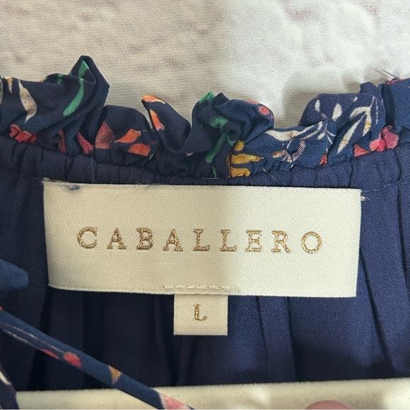 Caballero Floral Navy Mini Dress - Picture 12 of 16